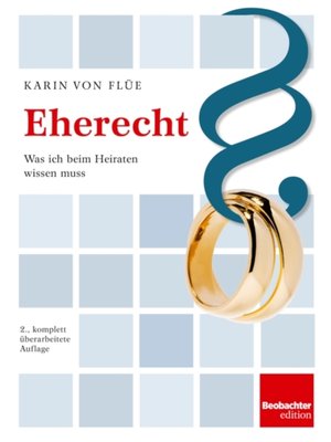 cover image of Eherecht